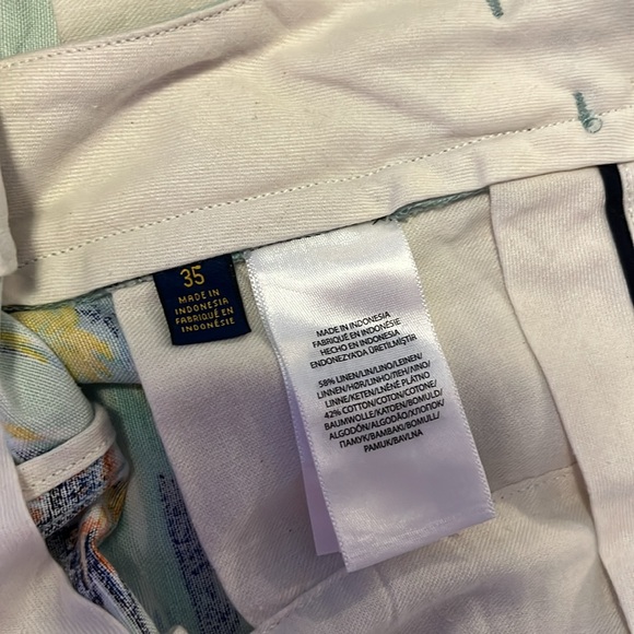 Polo men’s shorts-sz 35-unique print,pops of color! Get vacation ready!🌴☀️🐠 - Picture 6 of 6